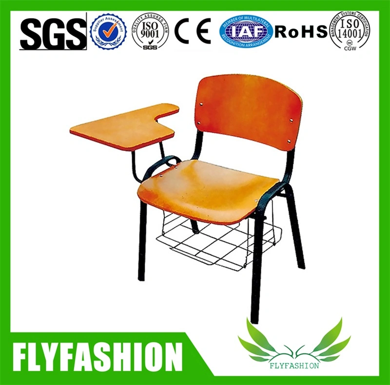 Modern Popular School Student Chair with Writing Pad