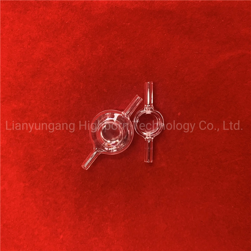 Customized Clear Special Shape High UV Transmission Quartz Glass Flow Cell Cytosense Series Instruments