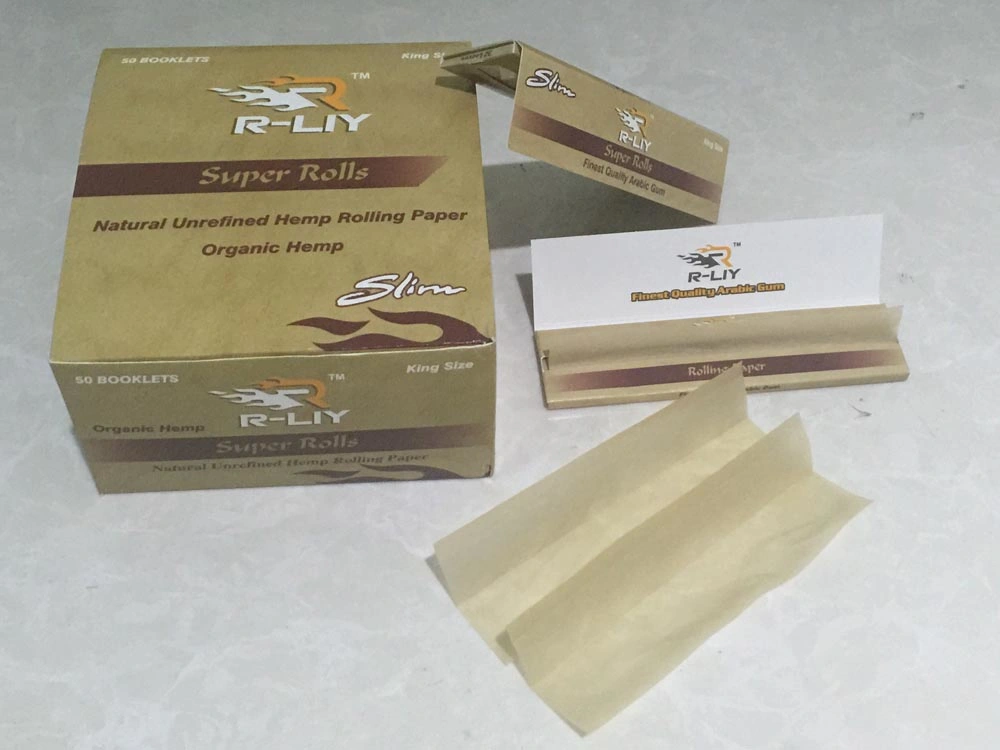 King Size of Natural Arabic Gum Rolling Paper