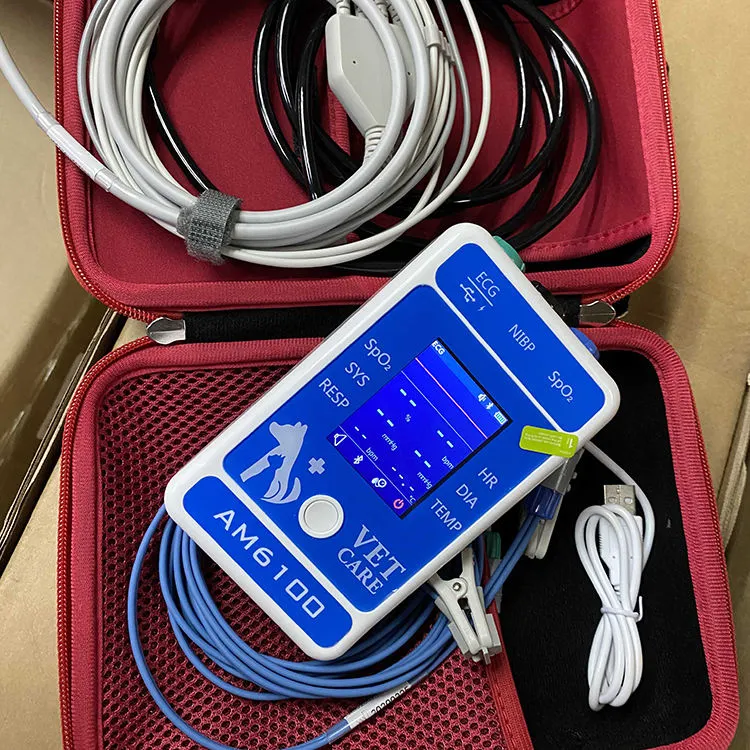 Veterinärgeräte Blutdruck-Monitor Multiparameter Pet Health Monitor