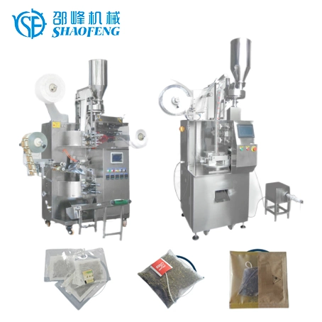 Automatic Tea Flower Bag Sachet Filling Sealing Packaging Machine Non-Woven-Fabric Bag Sachet Filler Sealer Machine