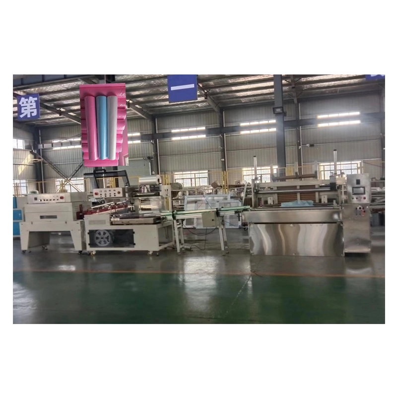 Factory Direct Sale Automatic Color Glue Lamination Kitchen Towel Paper Machine