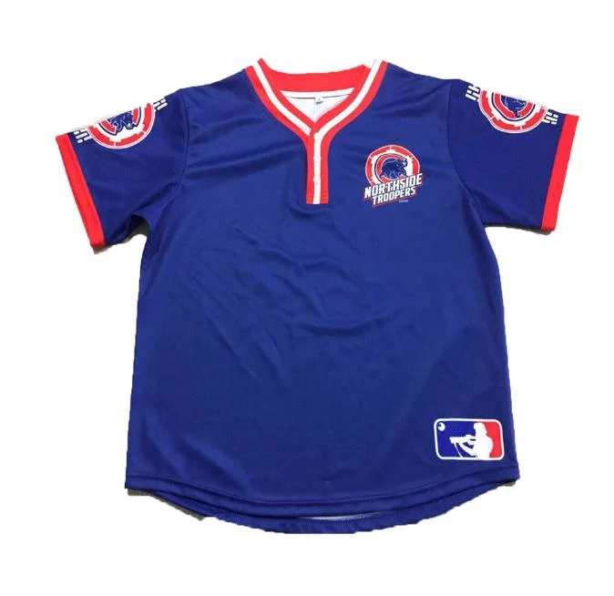 DIY Sublimation Print Baseball Shirts Softball Jersey Custom Cheap Cardigan Baseball T Shirt Factory