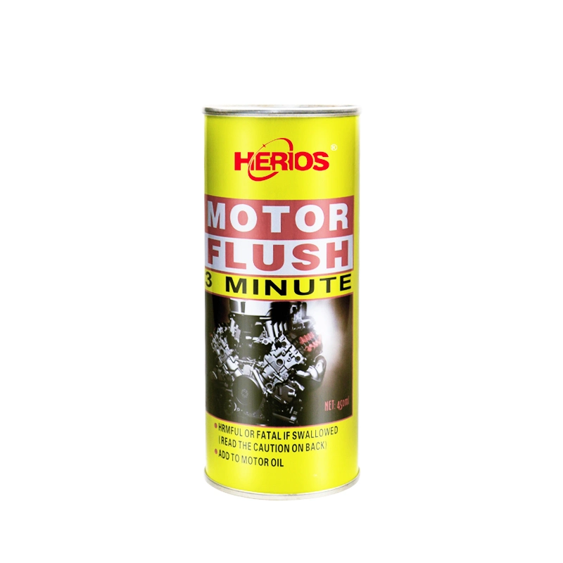 450ml Herios Motor de coches Flush Fluid Limpiador de motores Aditivos para Cuidado de automóviles