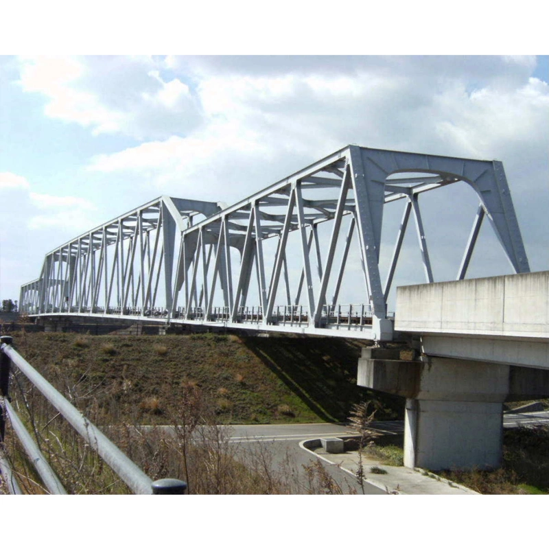 Road-Rail Dual-Purpose Steel Structure Bridge