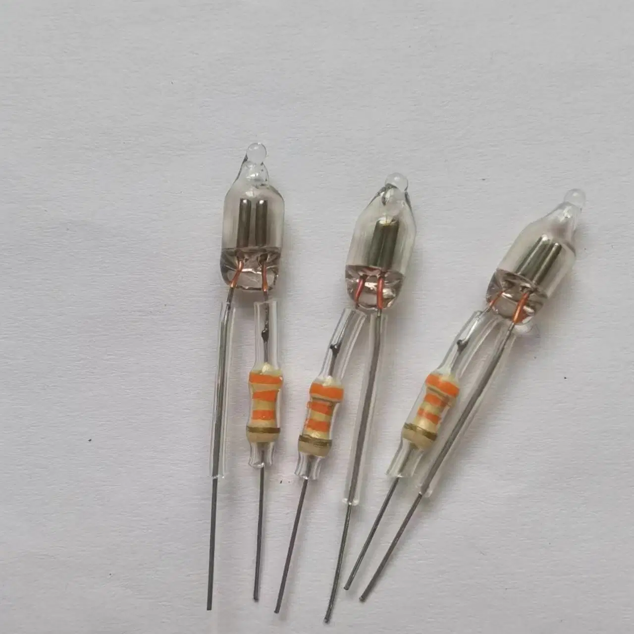 Neon Lamp Weld with Resistor