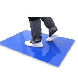 Blue Silicone Washable Reusable Sticky Cleaning Mat