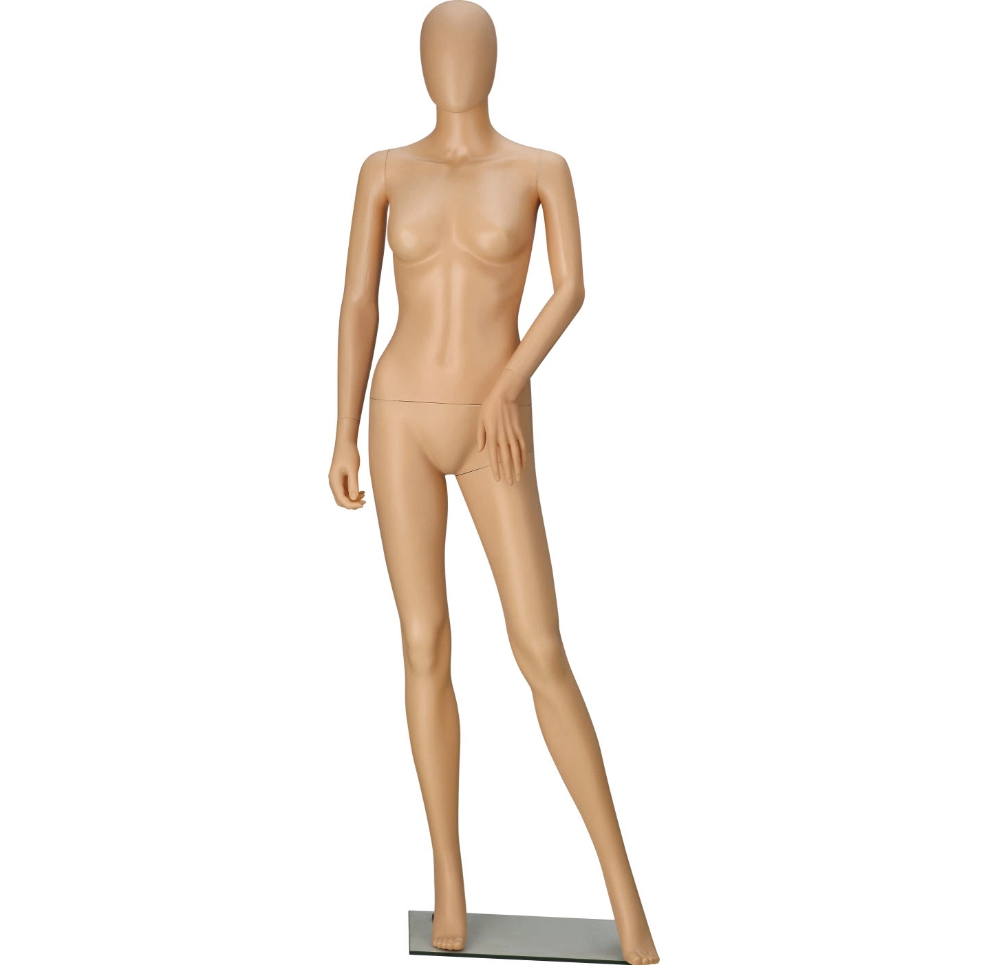 Custom Blowing White Fashion Display Head Sitting/Standing Female/Male Mannequin