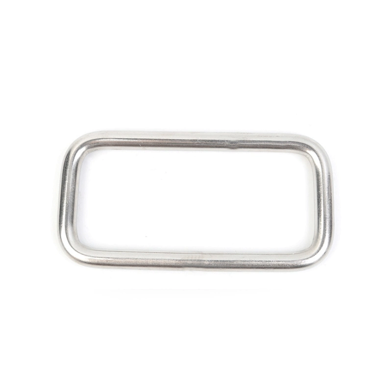 Metal Ring Bag Strap Buckle Iron Metal Rectangle Ring for Handbag