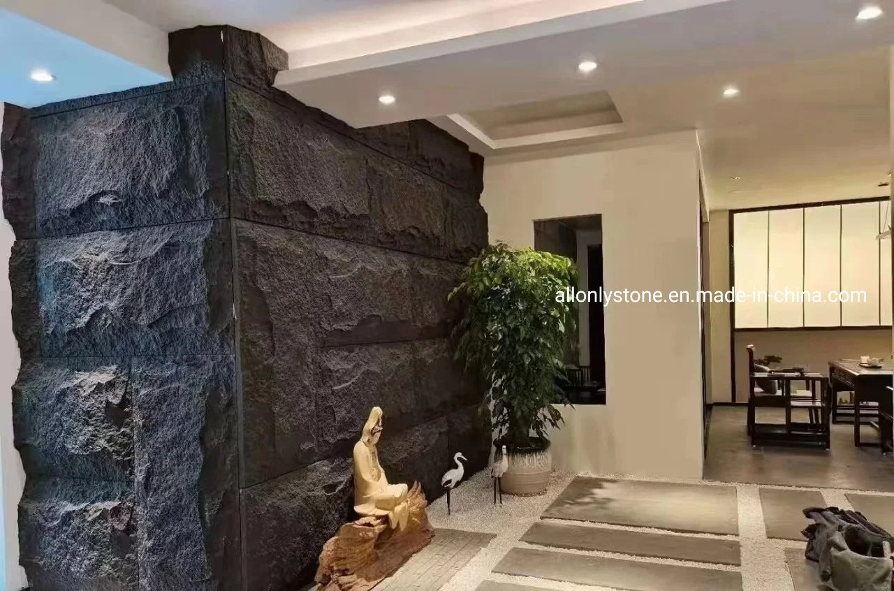 Silimar Granite Mushroom PU Stone Wall Panels for Indoor and Outdoor Decoration