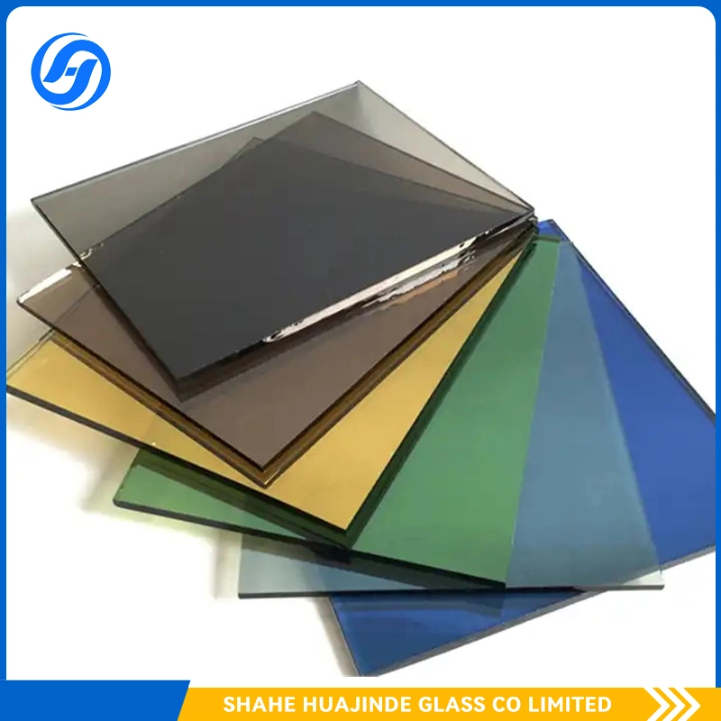 3mm-12mm Tinted Float Glass with Golden Bronze. Euro Bronze. Dark Blue, Green Colors Optional