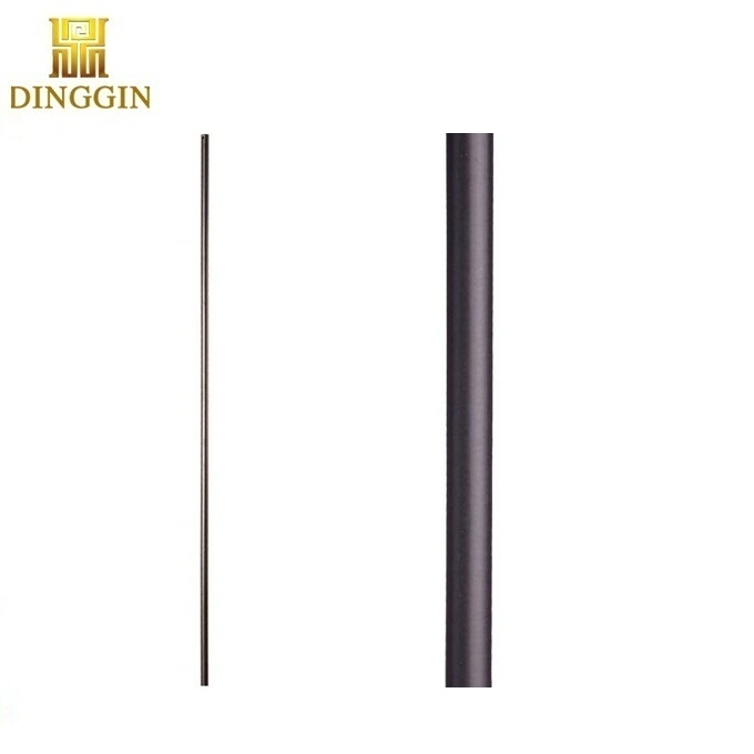 Satin Black Liberty Serie Quadrate Eisen Baluster Eisen Spindeln Eisen Treppenbauteile