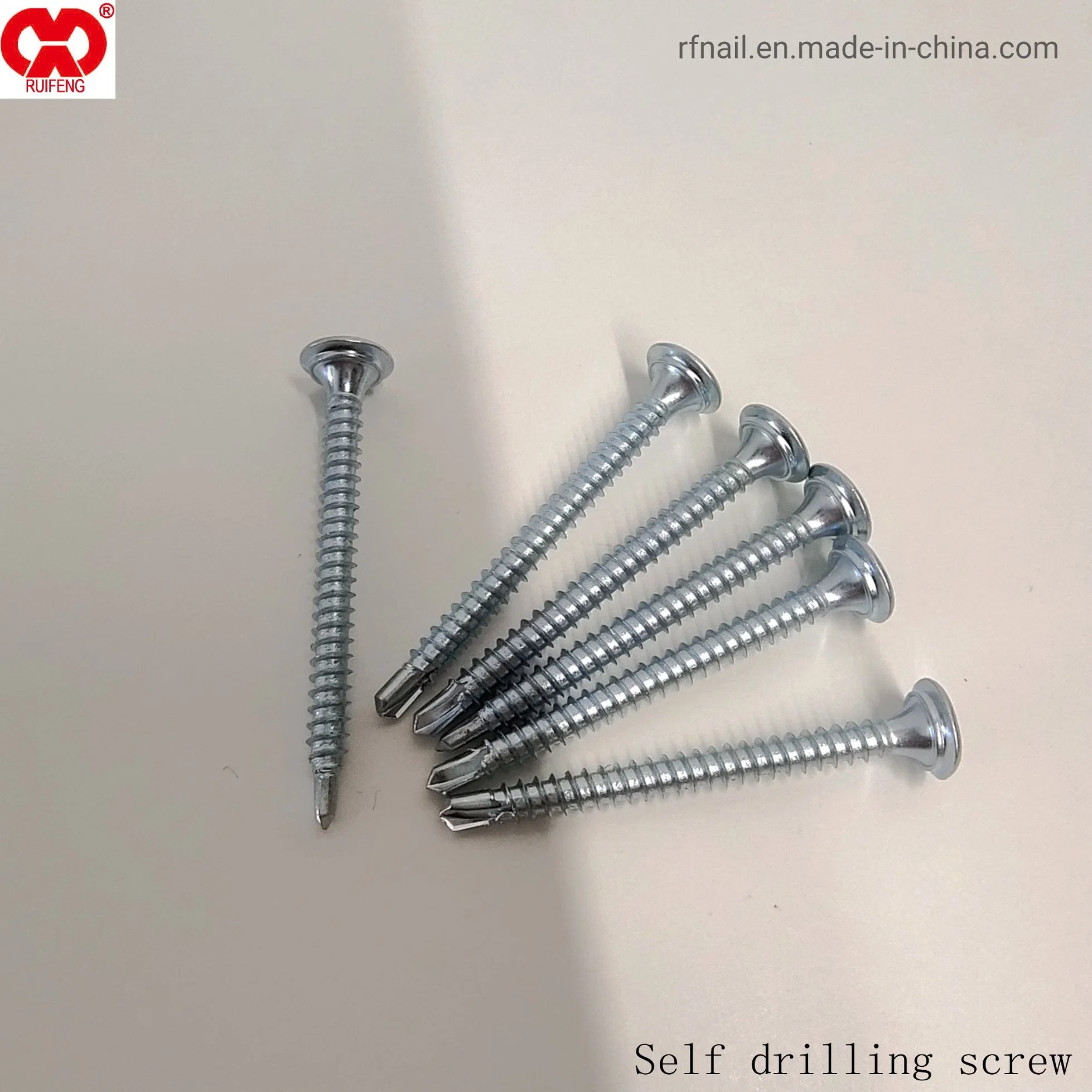 Ruifeng Brand Factory Supplier Competitive Price Steel Galvanized Drywall Screws Fine/ Self Drilling Screw.