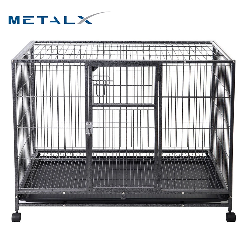 Dog Boarding Kennels Cages Collapsible Large Heavy Duty Double 2 Layer Stack Suppliers