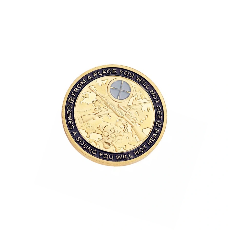 Custom Challenge Coin Antique Brass Custom Metal Promotional Coin