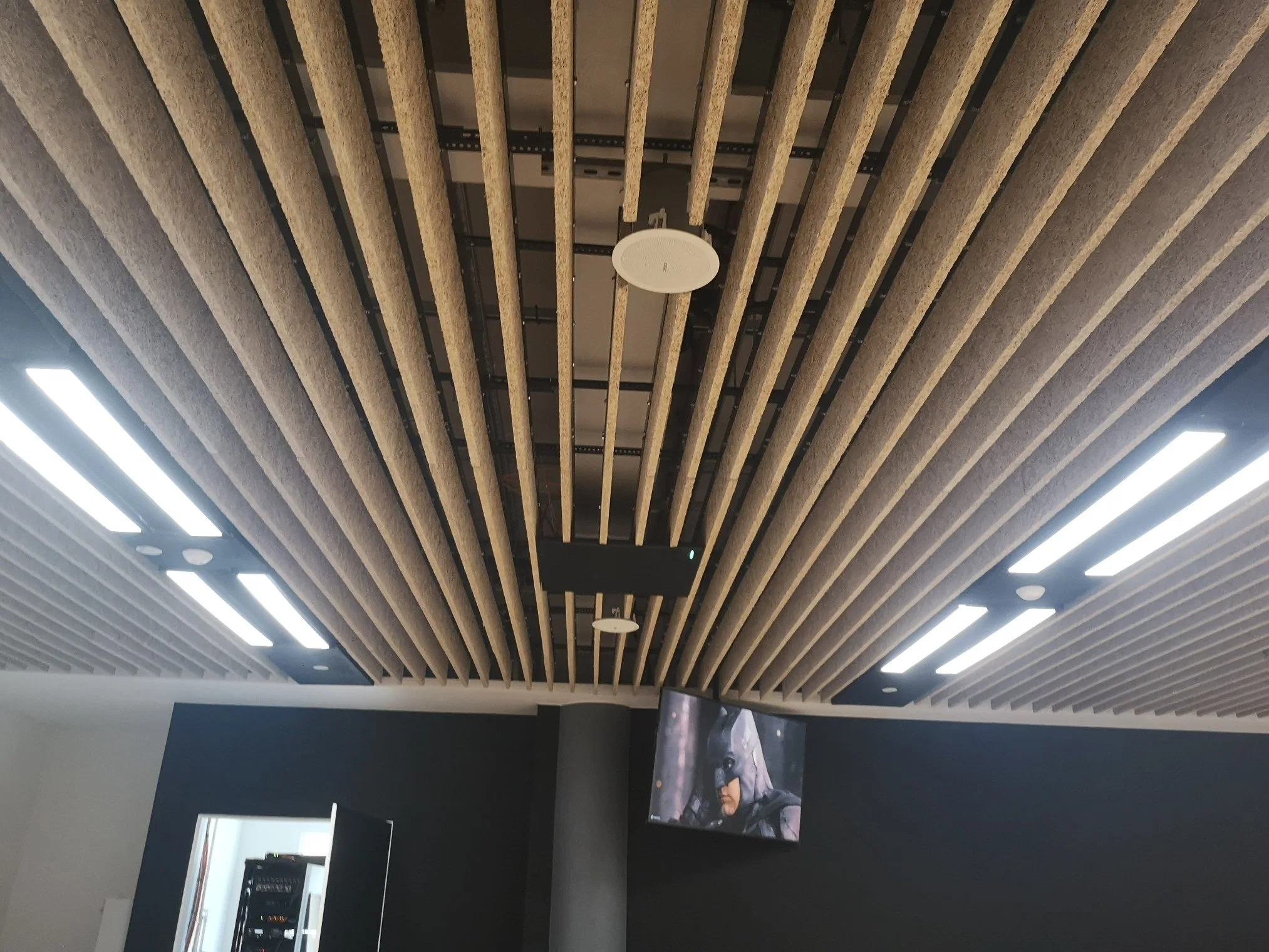 AG. Acoustic Creative Interior Design Sound Insulation Wood Fiber Cement Wall Ceilings