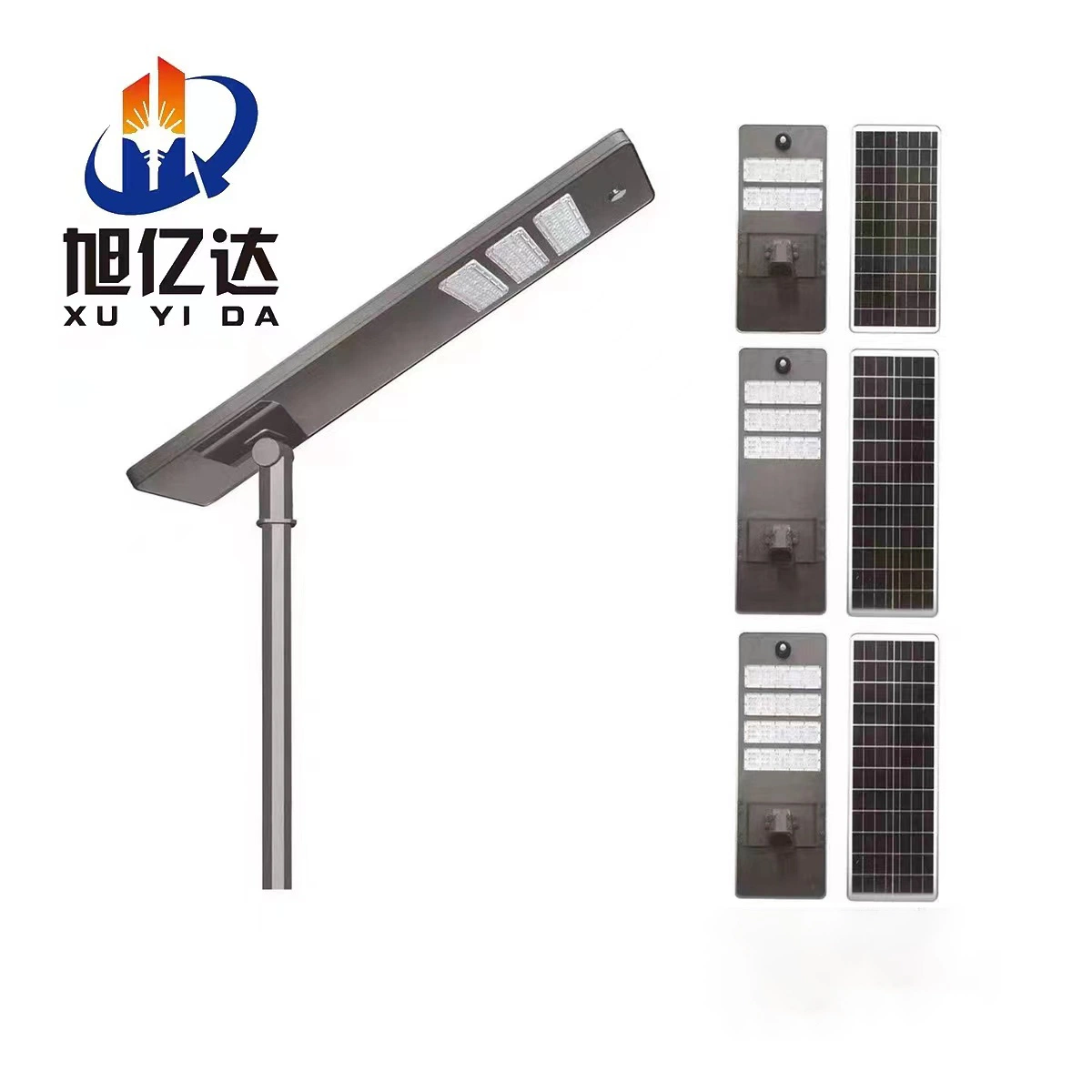 Alloy Aluminum Infrared Human Body Sensing LED Integrated 60W-120W Solar Street Light