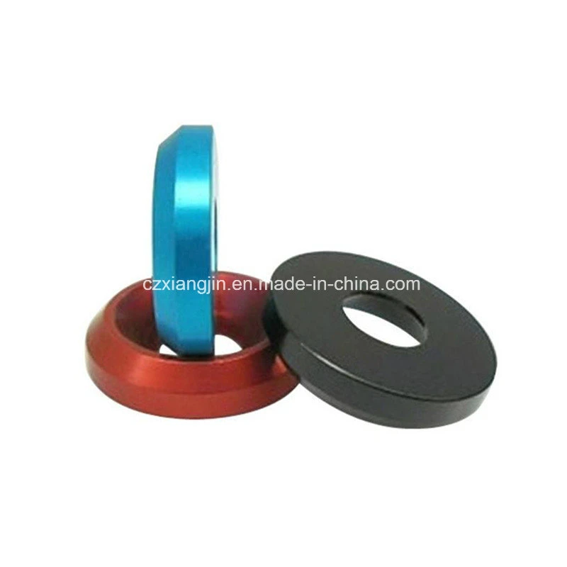 Car Parts M6 M8 CNC Conical Aluminum Washer