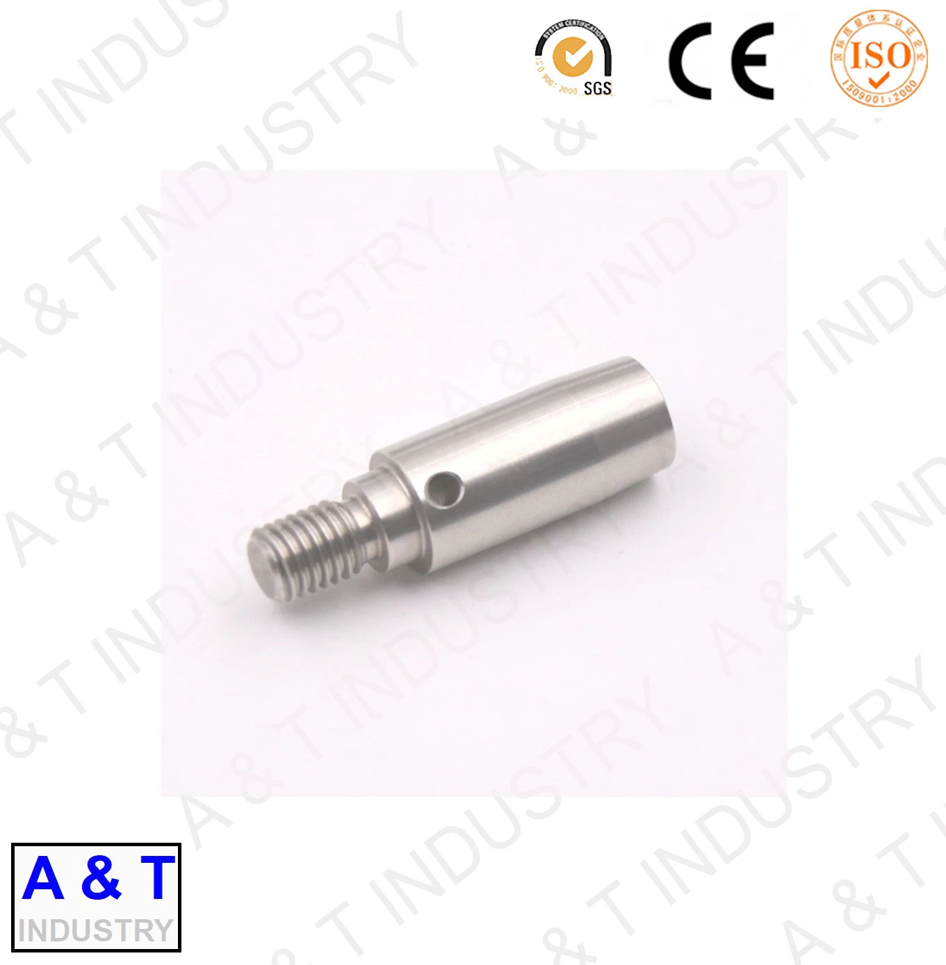 Quality Control Service CNC Turning Aluminum Metal Shaft