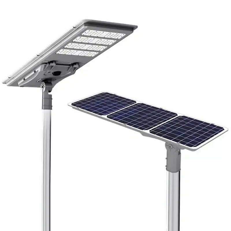 Lâmpada para exterior de 10 W, 30 W, 50 W, com suporte de montagem remota de poste iluminação de segurança para jarda, holofotes para ruas solares de jardim