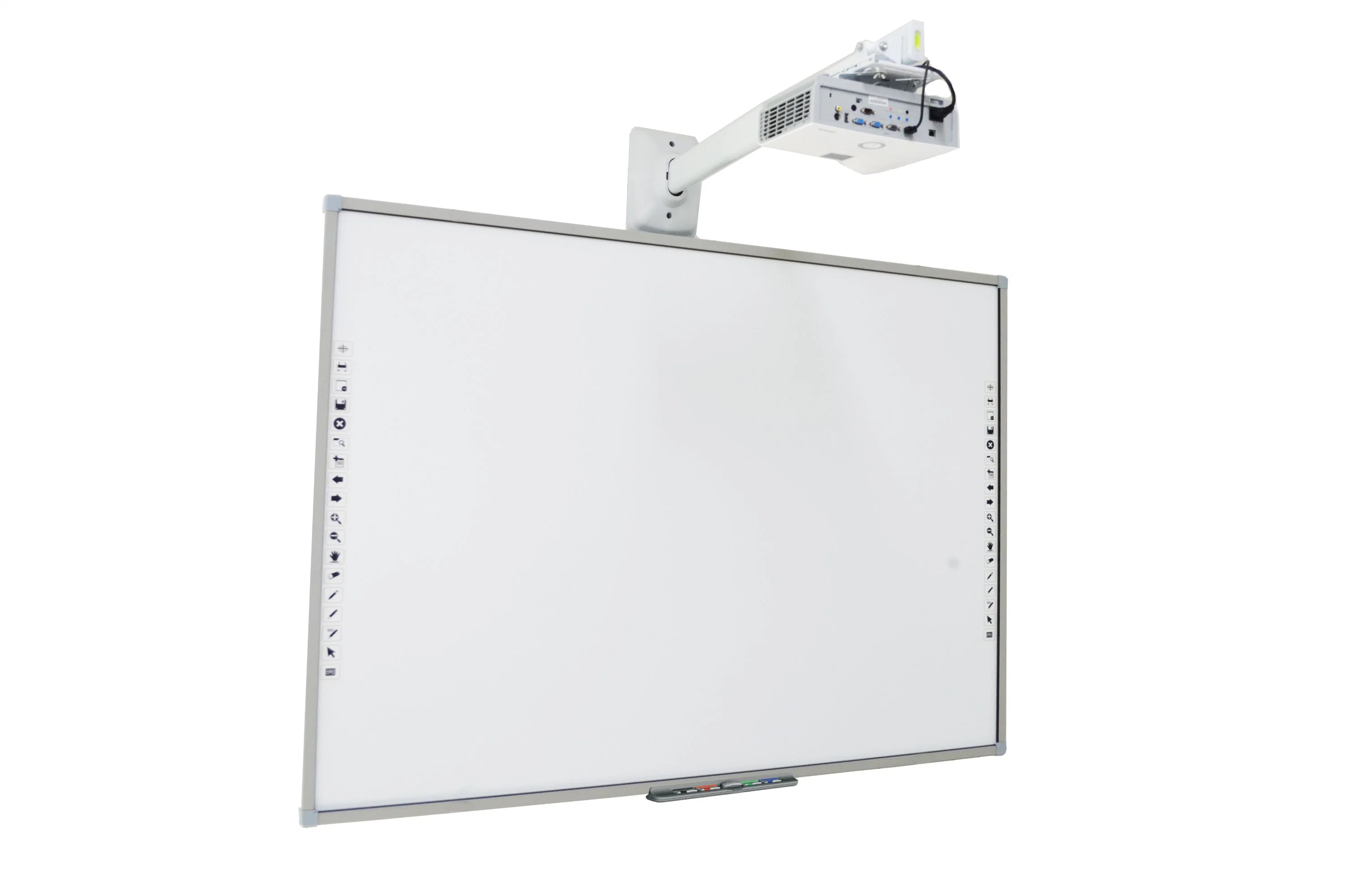 High Quality Teaching Equipment USB Infrared Touch Electronic Interactive Smart Board with Projector