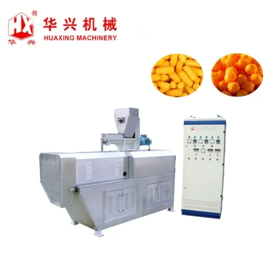 Tube Corn Puff Extruder Machine Puffed Corn Snacks Maker