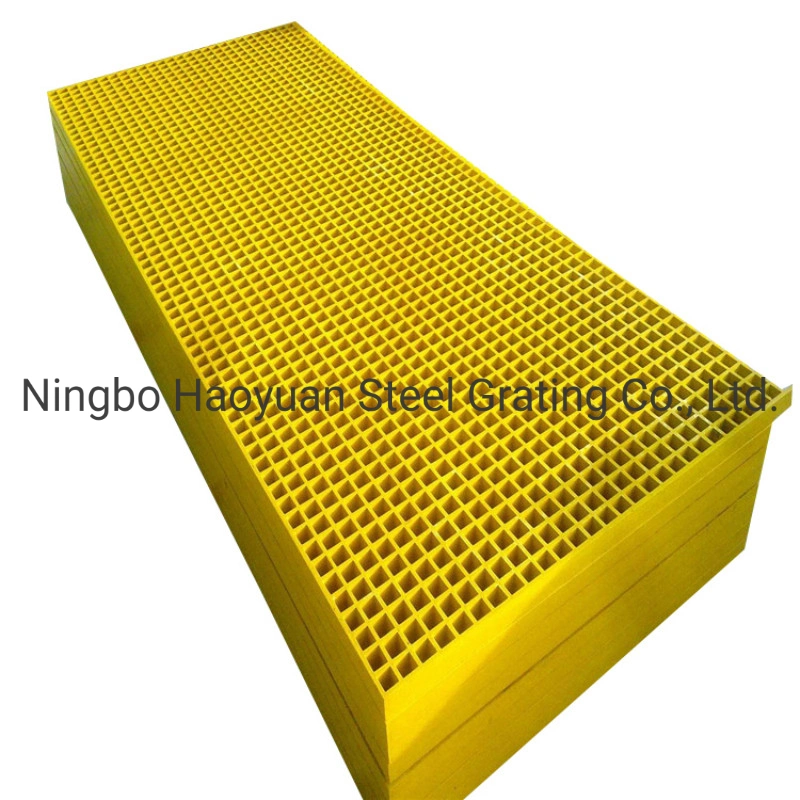 Free Sample FRP Fiberglass Drain Grating Covers Industrial Floor Grating