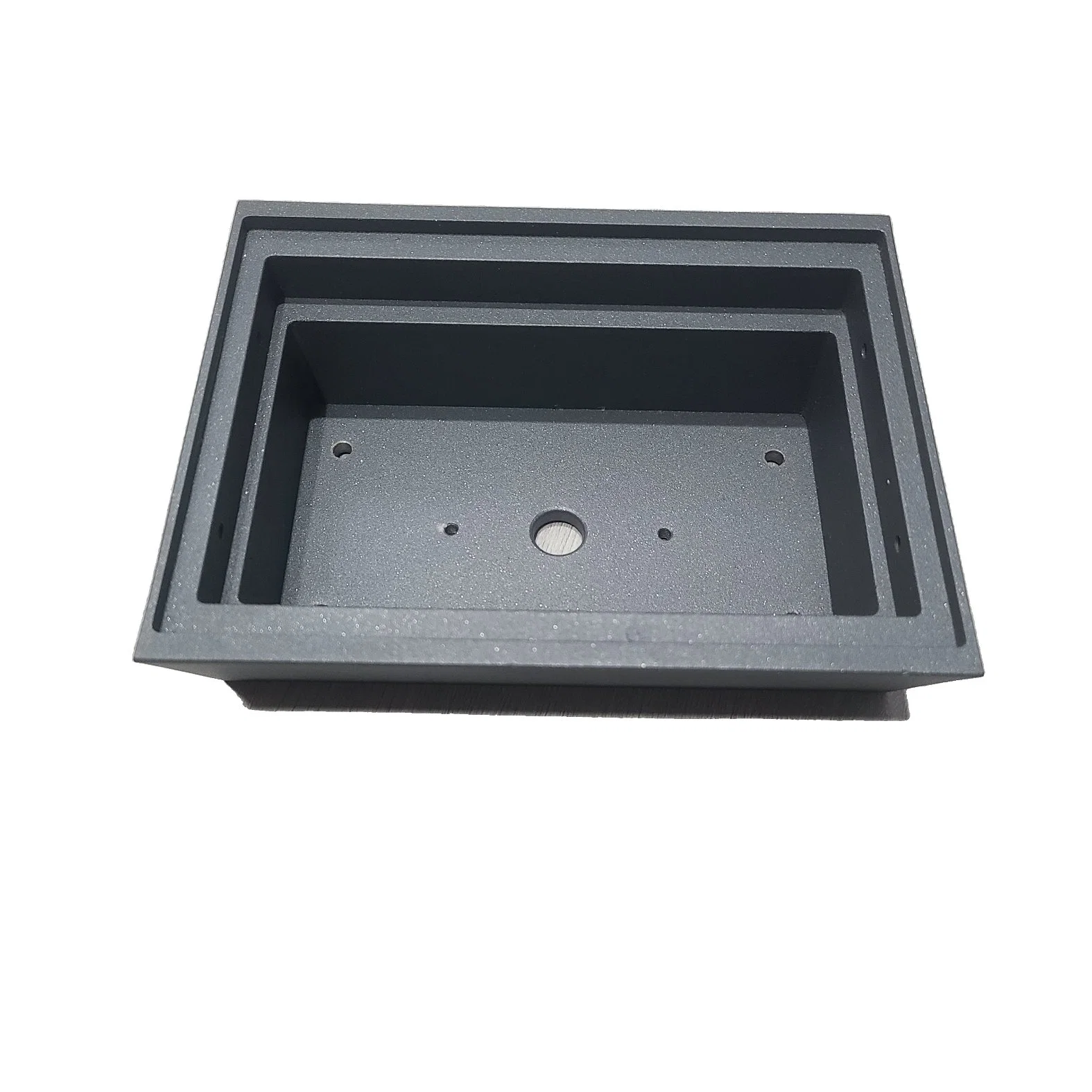 Custom Aluminum Alloy Die Casting of Lighting Accessories with Sand Blasting