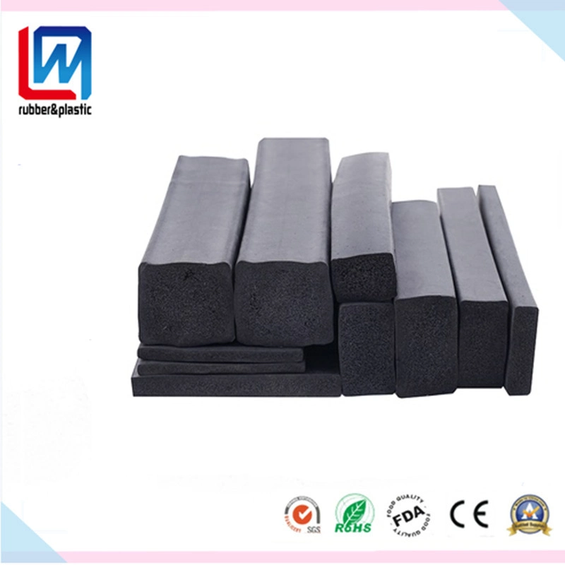 EPDM Foam Sponge Rubber Profile Rubber Cord for Boat, Electric Cabinet Box