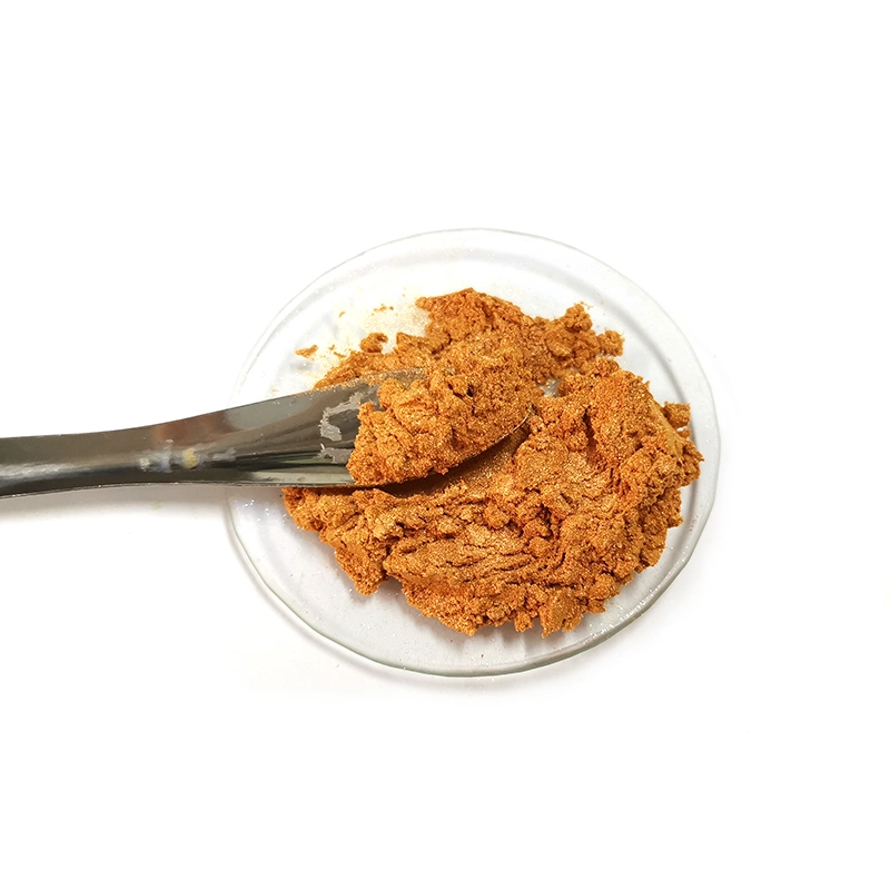 Orange Pearl Mica de pigmento en polvo para la fabricación de jabón de resina epoxi