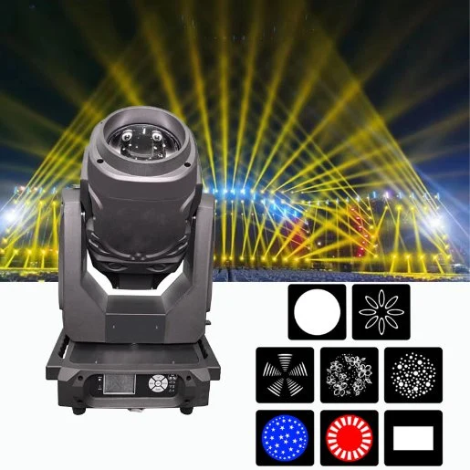 Legida Indoor LED-Strahlbeleuchtung CMY Followspot Moving Head DJ Luces TV Professional 400W BSW Bühnenbeleuchtung