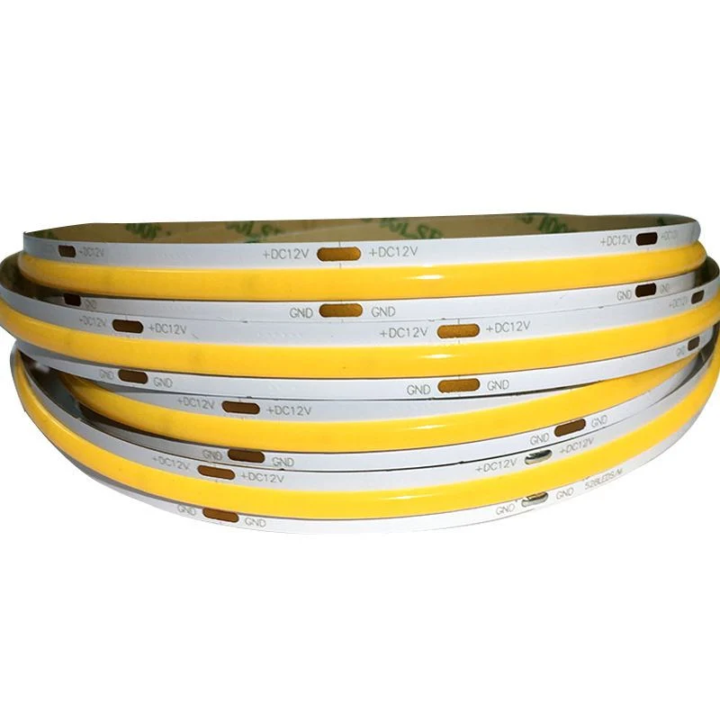 Factory Price 12V/24V 480LEDs Flexible White 4000K Light COB LED Strip