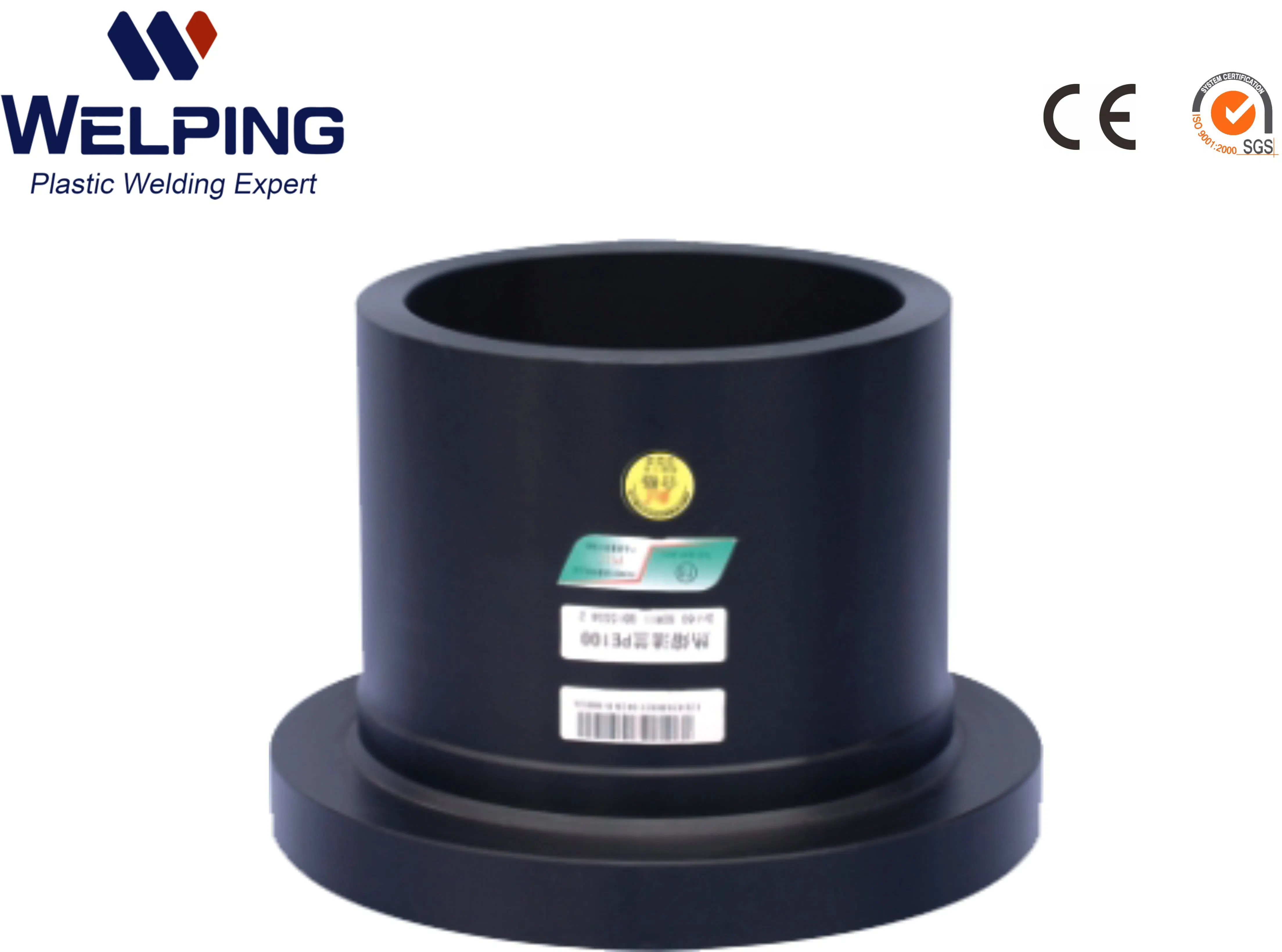 PE Flange PE Backing Ring Metal Flange HDPE Pipe Fitting