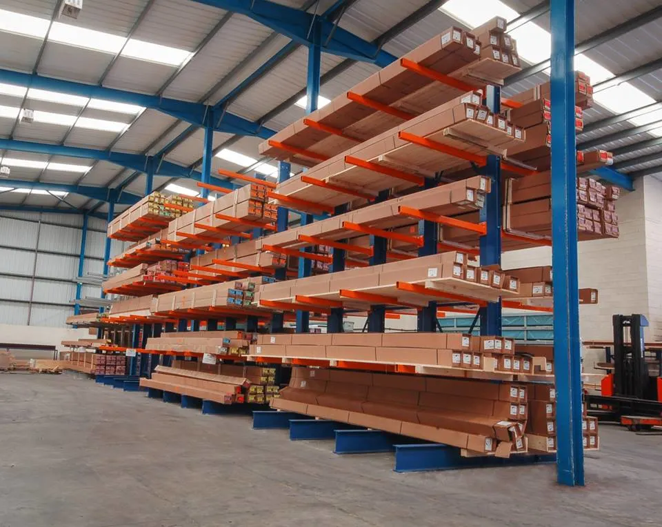 Steel Adjustable Warehouse Storage Heavy Duty Shelf Cantilever Rack System