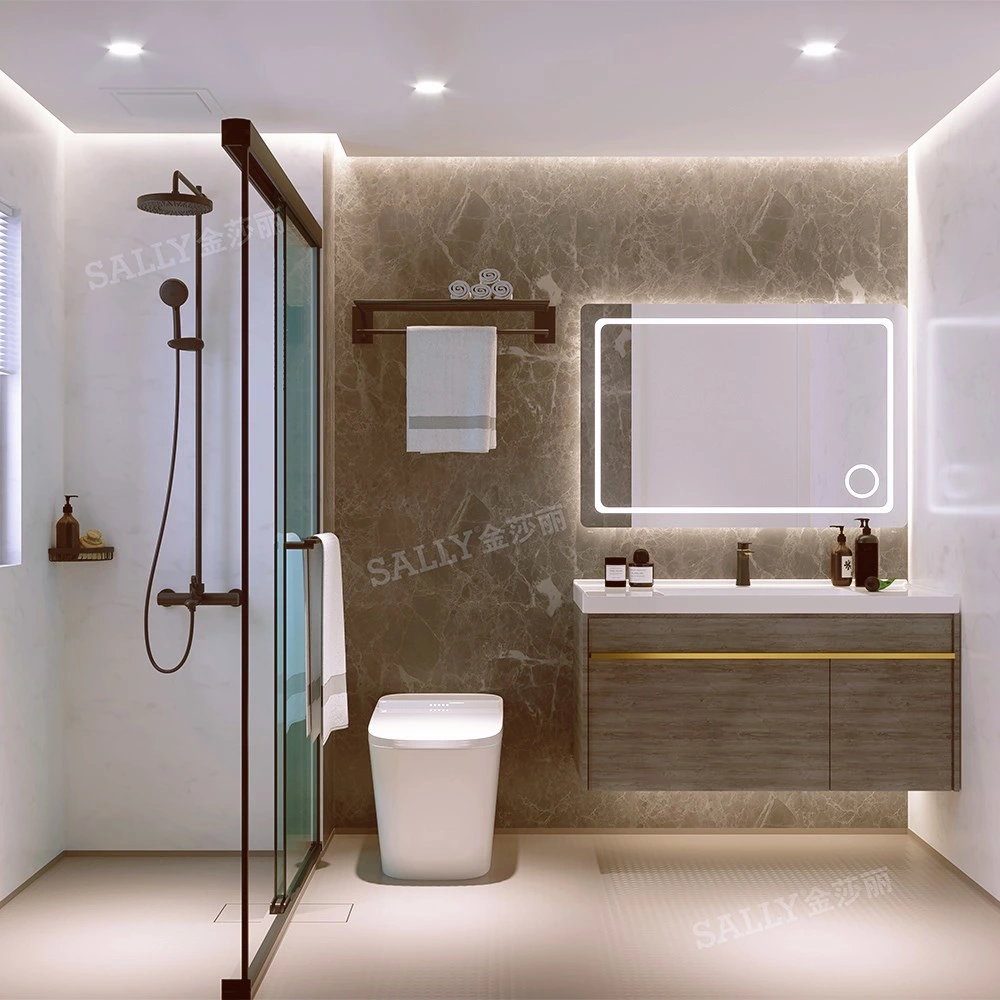 Sally Prefabricated Shower Units Plumbing and Electrical Systems Prefabricated Modular Bathroom Pods