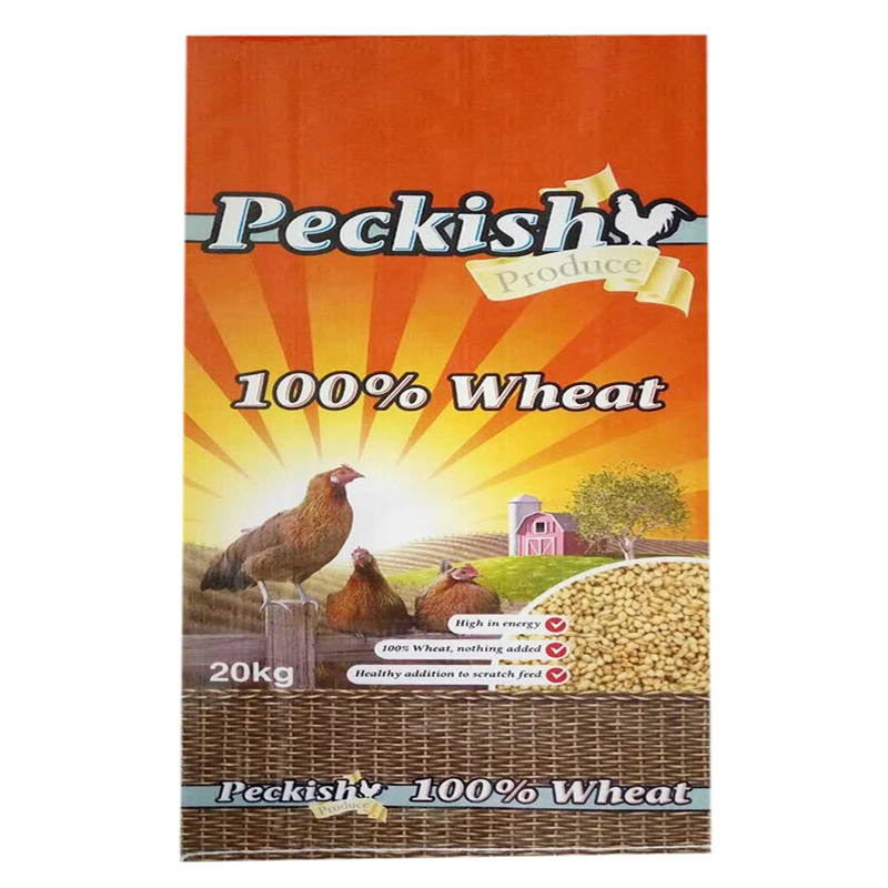 Customized 25kg 30kg 50kg BOPP Feed Packing Plastic PP Woven Agriculture Moisture Proof