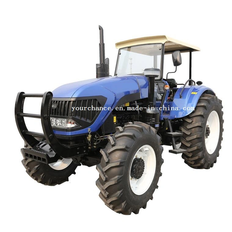 New Condition Ce Certificate Dq1004 100HP 4WD Chinese Big Agricultural Wheel Farming Tractor for Sale