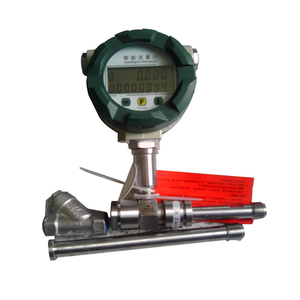 Explosion Proof Turbine Flow Meter Gas Air Local Display Turbine Flow Meter