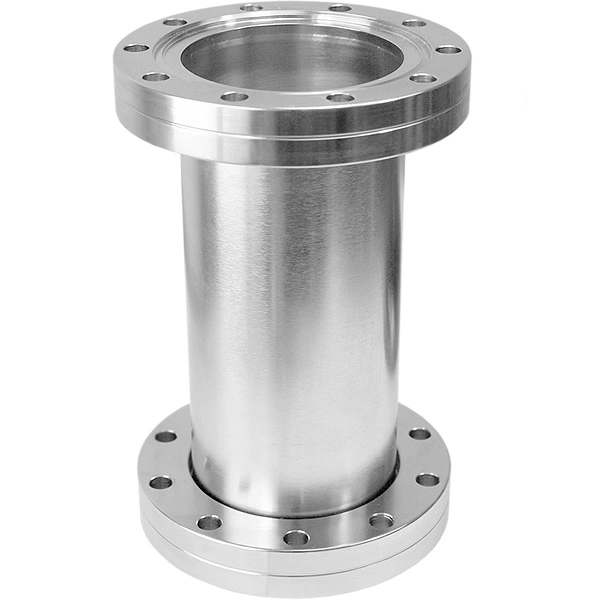 Precision CNC Machined 304L Stainless Steel High Vacuum Conflat Flange Vacuum Fitting