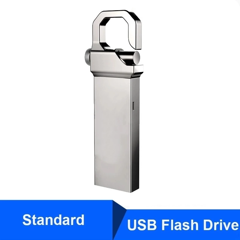 Logotipo personalizado de alta velocidad de memoria Flash Drive Pendrive Pen Drive resistente al agua 64G 16GB 8GB 4 GB 32 GB de memoria Flash USB Stick Metal Key