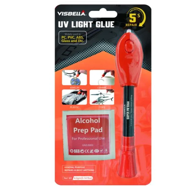 Visbella Easy Use 5 Second Fix UV Light Glue Pen