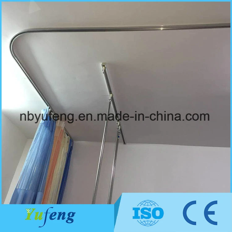 Customized Hospital Sliding Aluminium Curtain Rail Medical Pipeline System