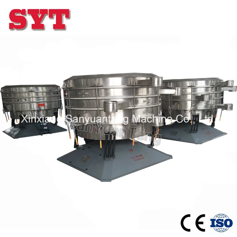 Powder Vibrating Screen Grain Sieving Tumbler Screen Separator Sifting Filter Food Sieve Shaker