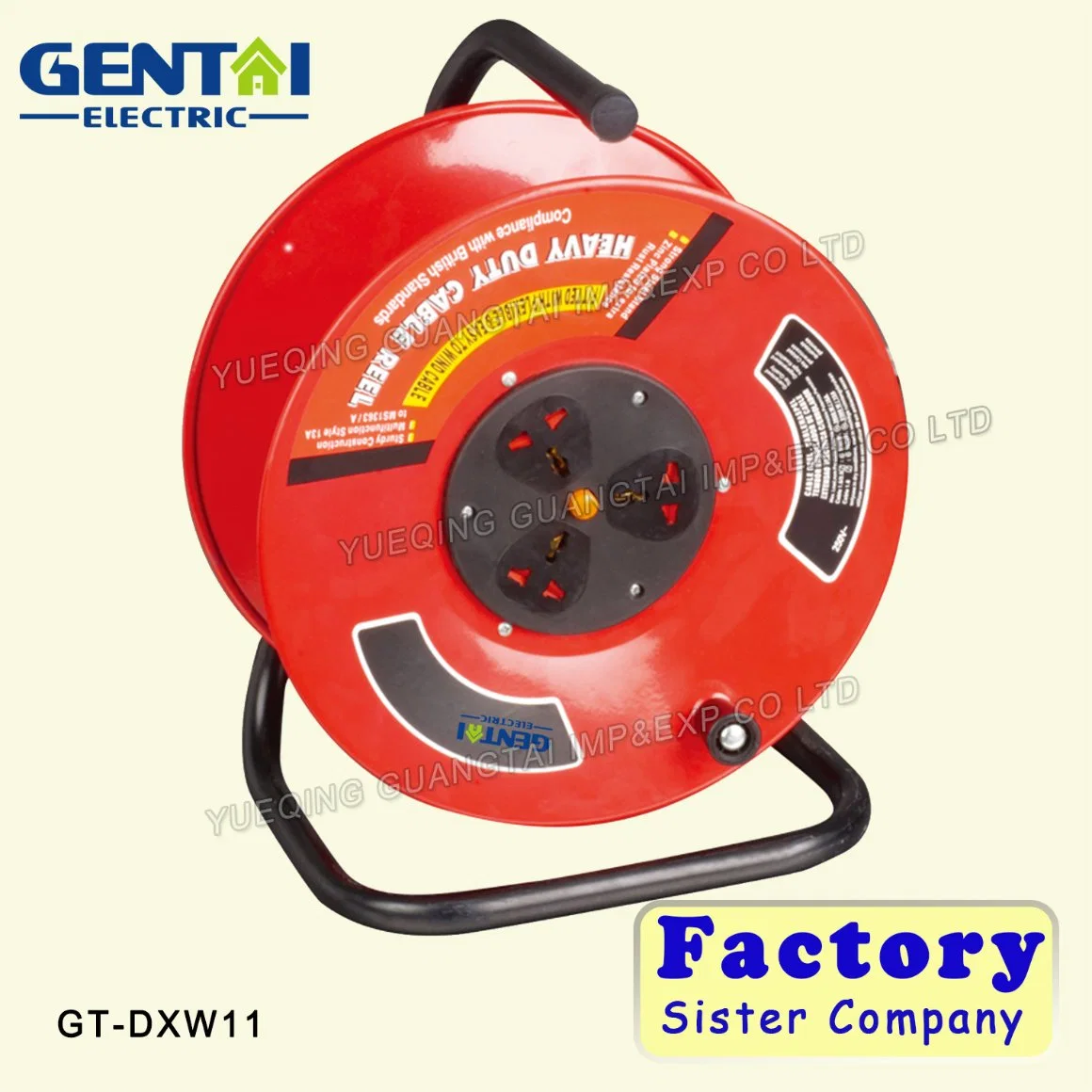 Portable Cable Reel Industrial Socket Removable Cable Reel