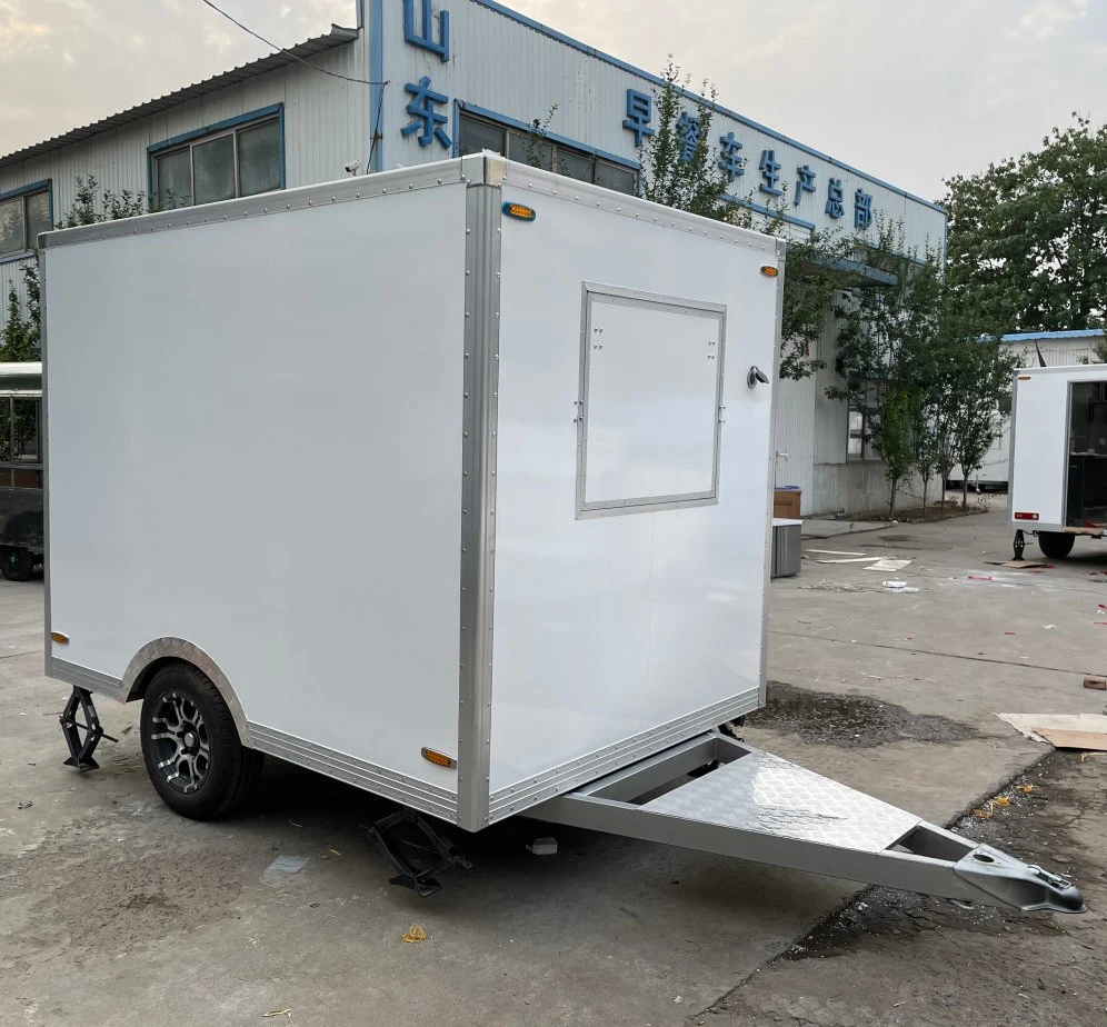 Tune Best Selling Trailer Type Mobile Fast Food Concession Cart Coffee Vans for Sale