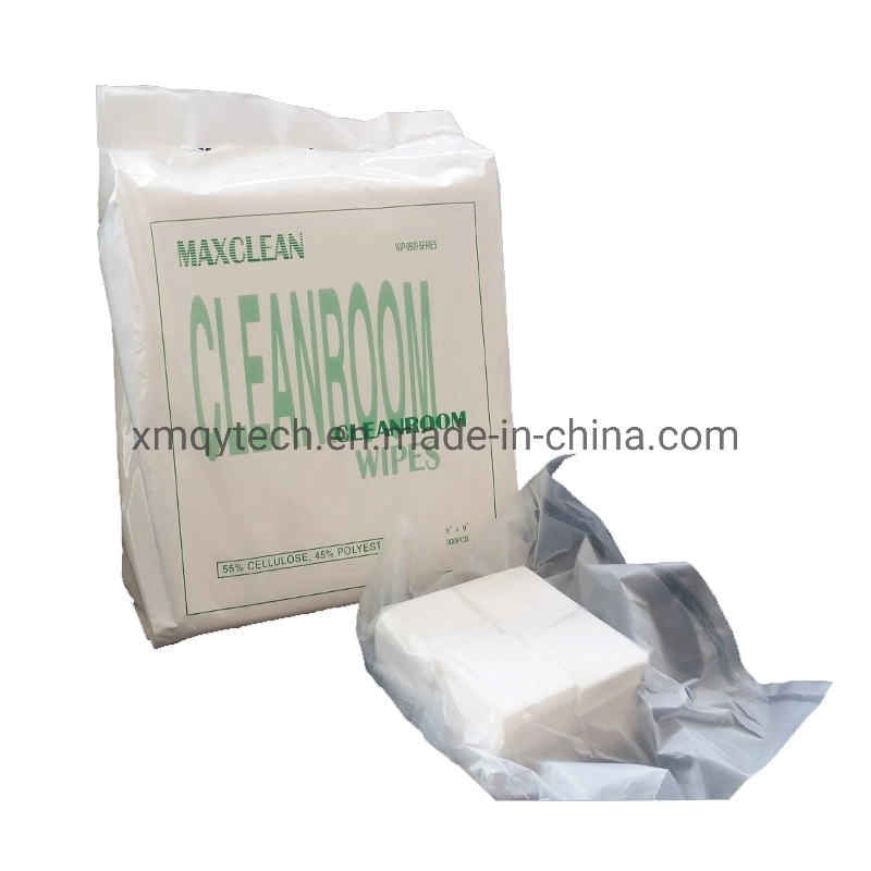 56GSM Poly-Cellulose Nonwoven Cleanroom Wiper Wip-0609