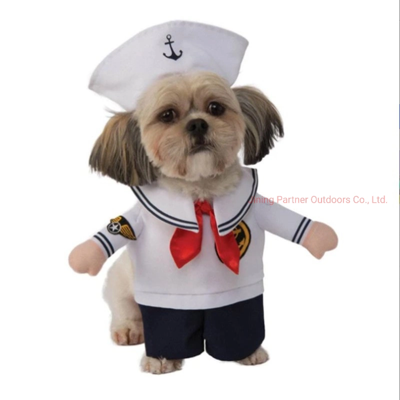 Hot Sale Pet Clothes Cat Dogs Cosplay Clothes Funny Halloween Suit Costumes Pet Cloak Set Christmas Clothes