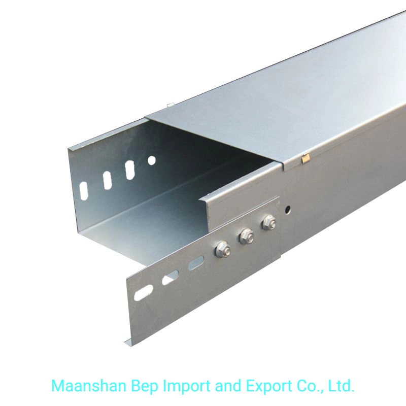 Perforierter Kabelbrücken-Kabeltrasse Kabeltrasse Aus Verzinktem Stahl Für Aluminium-Kabeltrasse