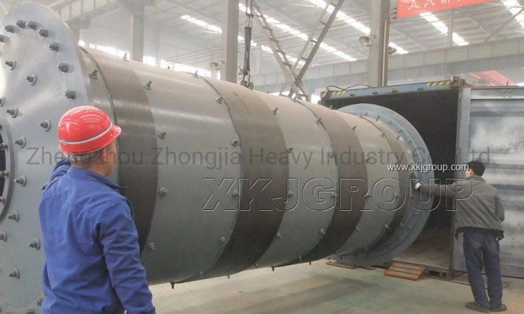 China Mining Rubber Tire Driven Ball Mill Manufacturer