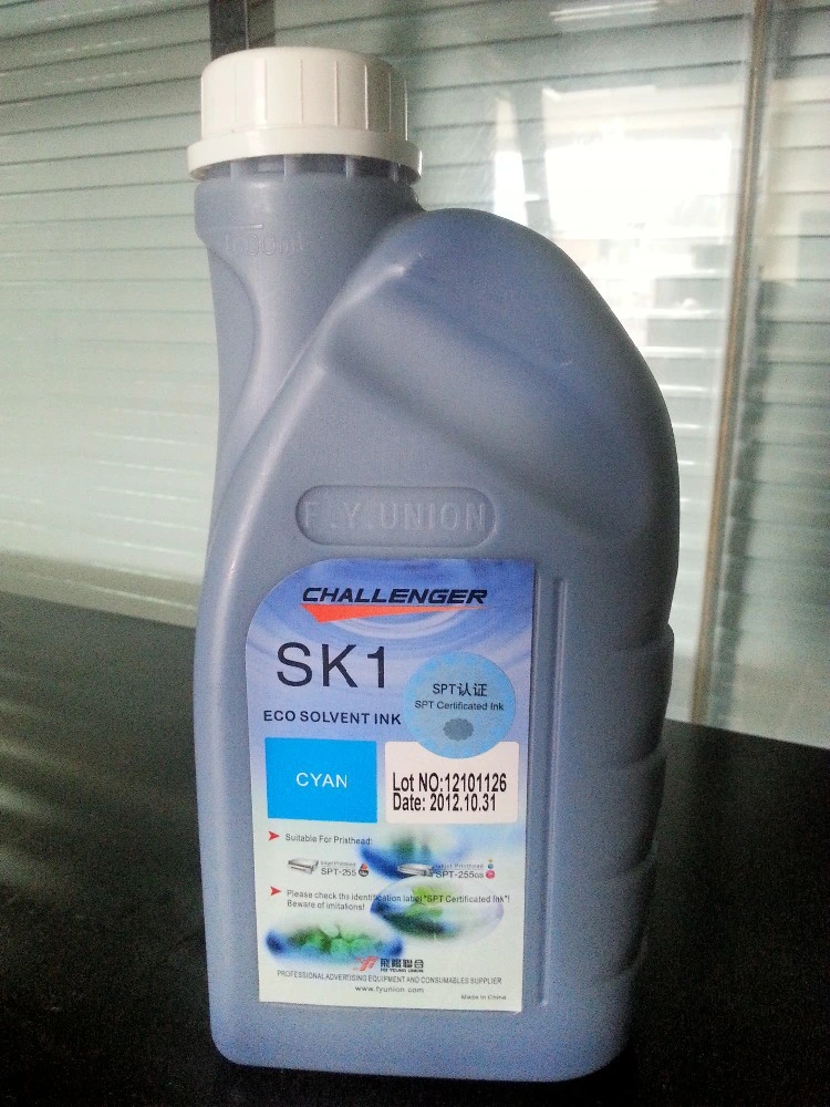 Original Infiniti Sk1 Eco Solvent Ink for Spt508GS/255GS Print Head for Fy-3200at/E8 Printer Printing Ink Pigment Ink Paint